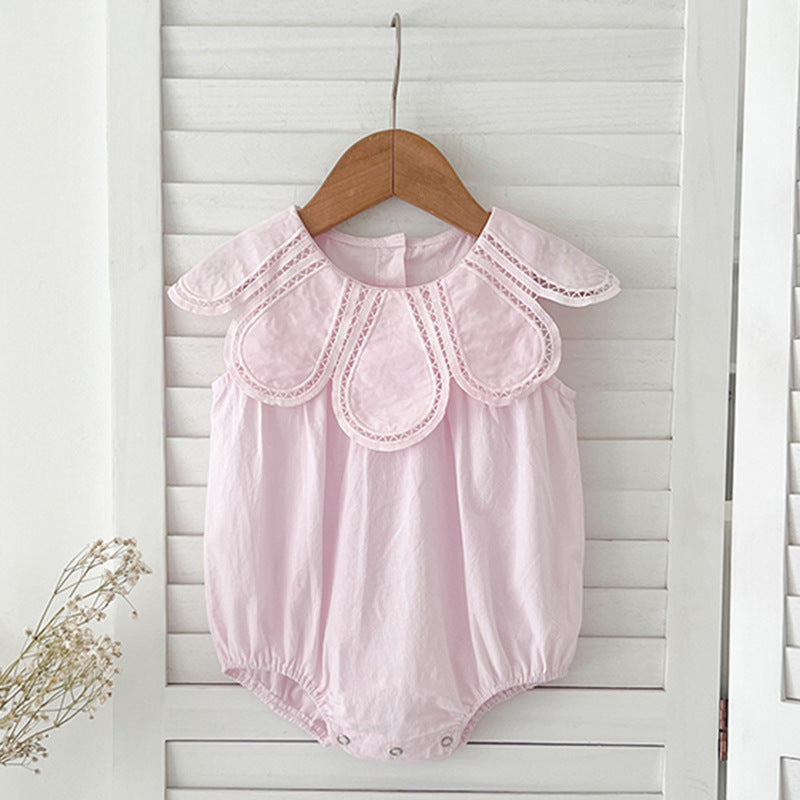 Ensemble robe ou combinaison bébé et enfant – Sans manches, coton doux