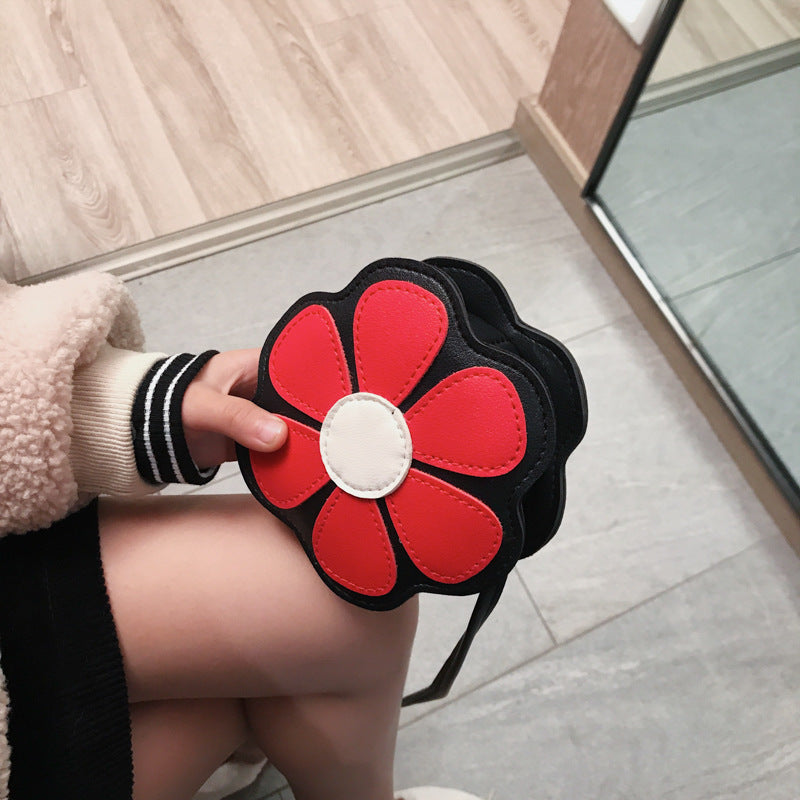 Petit sac fantaisie fille – Motif fleur "Six pétales"