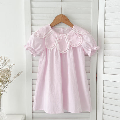 Ensemble robe ou combinaison bébé et enfant – Sans manches, coton doux