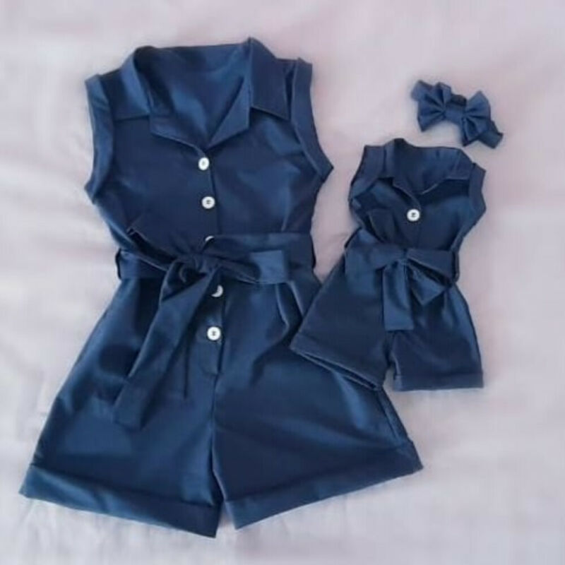 Combinaison bébé sans manches 100% coton – Idéale printemps / été