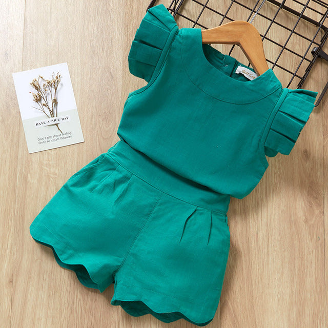 Robe fille douce et légère – Idéale pour le printemps/été