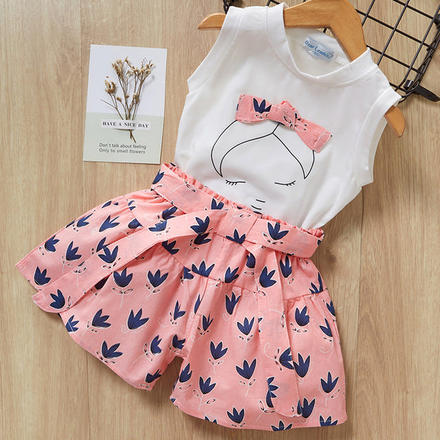 Robe fille douce et légère – Idéale pour le printemps/été