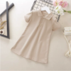 1 Robe polo enfant beige, Robe polo enfant beige