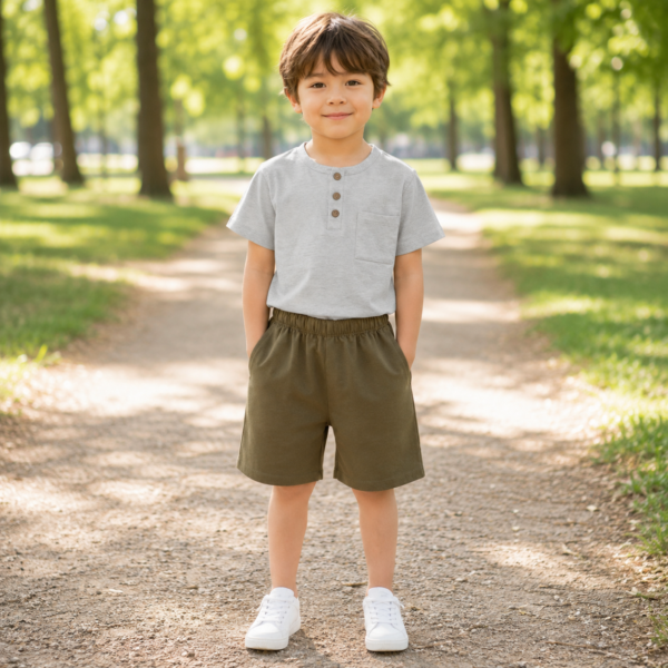 Ensemble garçon short Ensemble garçon short