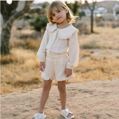 Ensemble fille short 2 Ensemble fille short