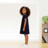 Robe polo fille coton – robe d’été confortable