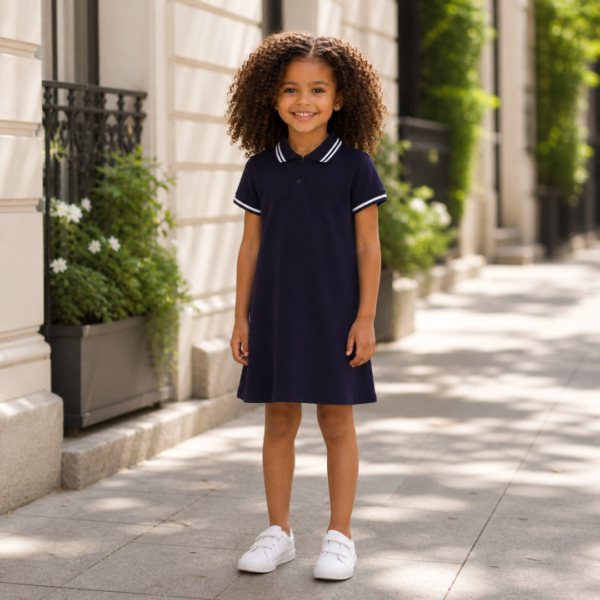 robe-polo-fille-coton-vue-principale