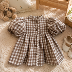 robe fille carreaux